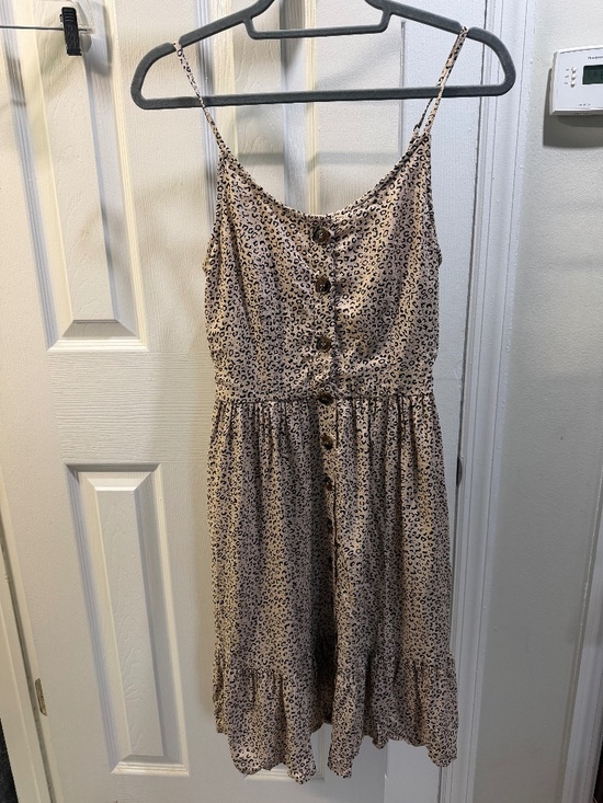 Jopra Dresses & Skirts - Jopra Cheetah Sun Dress Size Small